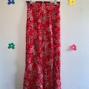 Forever 21 Floral Maxi Skirt